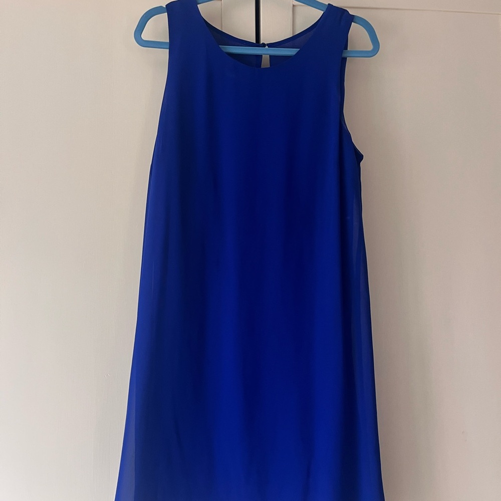 Flowy tank dress- gorgeous color!